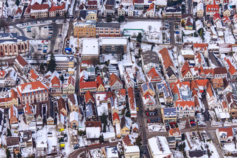 Main Street in Kandel in the state Rhineland-Palatinate, Germany