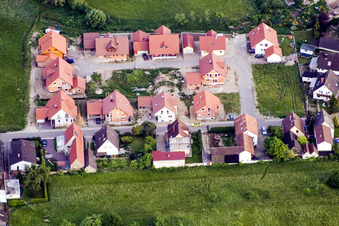 New development area in the district Büchelberg in Wörth am Rhein in the state Rhineland-Palatinate, Germany