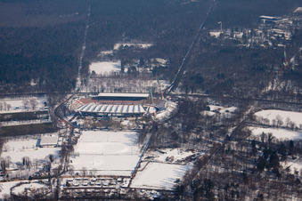 Wildparkstadion KSC in the district Innenstadt-Ost in Karlsruhe in the state Baden-Wuerttemberg, Germany