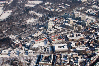 KIT, Campus TH in the district Innenstadt-Ost in Karlsruhe in the state Baden-Wuerttemberg, Germany