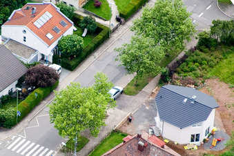 SW, Schwarzwaldstr in the district Südweststadt in Pforzheim in the state Baden-Wuerttemberg, Germany