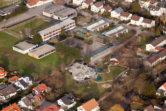 Schönborn School in the district Karlsdorf in Karlsdorf-Neuthard in the state Baden-Wuerttemberg, Germany