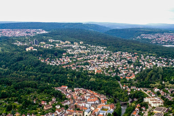 Sonnenberg in the district Büchenbronn in Pforzheim in the state Baden-Wuerttemberg, Germany