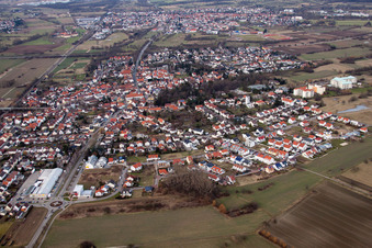 Langenbrücken in the district Bad Langenbrücken in Bad Schönborn in the state Baden-Wuerttemberg, Germany