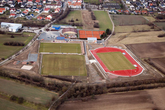 Sports Association 1975 eV, TuS 1901 in the district Bad Langenbrücken in Bad Schönborn in the state Baden-Wuerttemberg, Germany