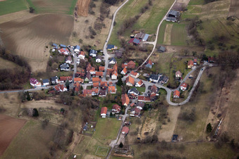 District Maisbach in Nußloch in the state Baden-Wuerttemberg, Germany