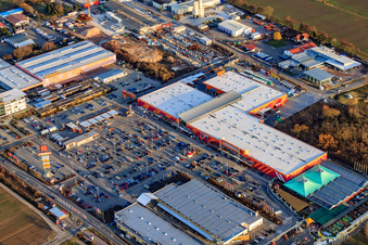 Hornbach DIY store in the industrial area of BORNHEIM in Bornheim in the state Rhineland-Palatinate, Germany