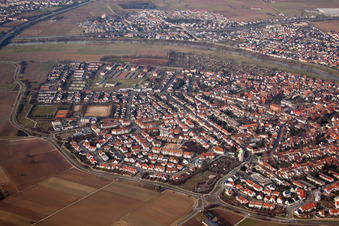 District Seckenheim in Mannheim in the state Baden-Wuerttemberg, Germany