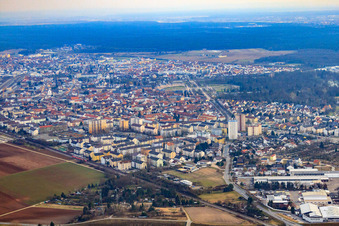 North City in Schwetzingen in the state Baden-Wuerttemberg, Germany