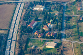 Waterworks in the district Rheinau in Mannheim in the state Baden-Wuerttemberg, Germany