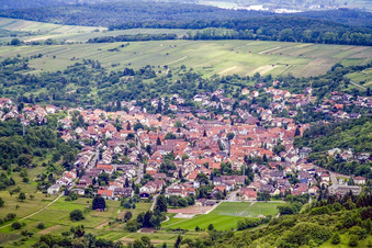 From the southwest in Birkenfeld in the state Baden-Wuerttemberg, Germany