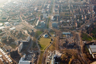 Planetarium in the district Schwetzingerstadt in Mannheim in the state Baden-Wuerttemberg, Germany
