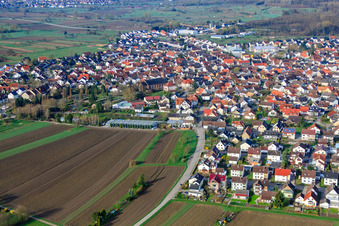 Feldstr in Au am Rhein in the state Baden-Wuerttemberg, Germany