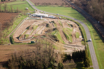 Oblique view of Mothern in the state Bas-Rhin, France