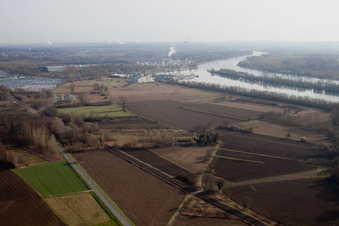 Mothern in the state Bas-Rhin, France out of the air