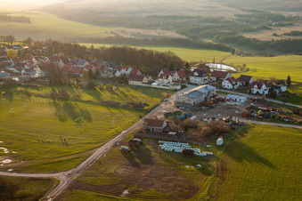 Playground in the district Gossel in Geratal in the state Thuringia, Germany