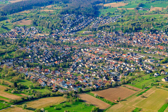 Panoramastr in the district Söllingen in Pfinztal in the state Baden-Wuerttemberg, Germany