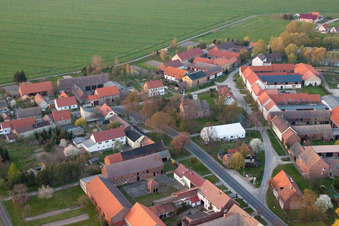 Church building in the village of in Niederer Flaeming in the state Brandenburg, Germany