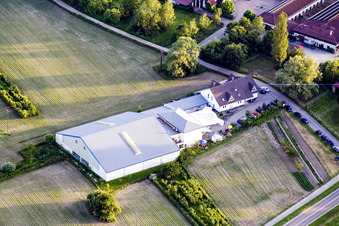 Hagenbacher Sportreff, tennis hall in Hagenbach in the state Rhineland-Palatinate, Germany