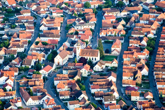 Church building in the village of in Neuburg am Rhein in the state Rhineland-Palatinate, Germany