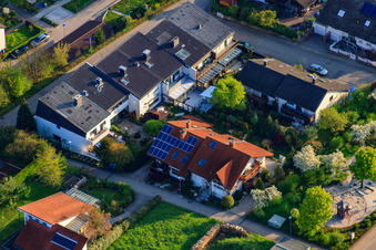 Palmbacher Street in the district Stupferich in Karlsruhe in the state Baden-Wuerttemberg, Germany