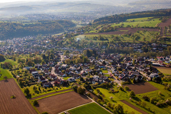 Kandelstr in the district Kleinsteinbach in Pfinztal in the state Baden-Wuerttemberg, Germany