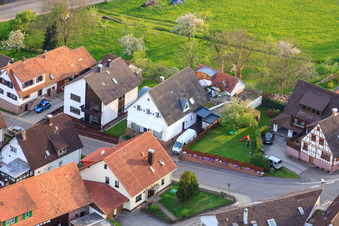 Brunnenstraße Butcher Bernd Glasstetter in the district Völkersbach in Malsch in the state Baden-Wuerttemberg, Germany