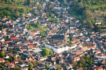 St. Cyriak in Malsch in the state Baden-Wuerttemberg, Germany