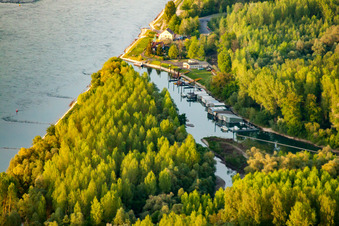 Auer Altrhein in Au am Rhein in the state Baden-Wuerttemberg, Germany