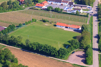 SV Impflingen sports field in Impflingen in the state Rhineland-Palatinate, Germany