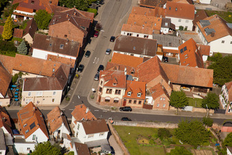 Aerial view of To the corner in the district Wollmesheim in Landau in der Pfalz in the state Rhineland-Palatinate, Germany