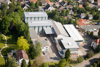Oblique view of Wollmesheimer Höhe, WICKERT Maschinenbau GmbH in Landau in der Pfalz in the state Rhineland-Palatinate, Germany