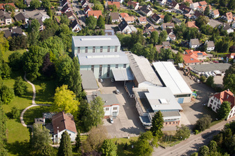 Wollmesheimer Höhe, WICKERT Maschinenbau GmbH in Landau in der Pfalz in the state Rhineland-Palatinate, Germany from above