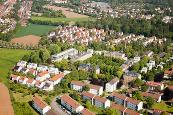 Hospital Garden in Landau in der Pfalz in the state Rhineland-Palatinate, Germany