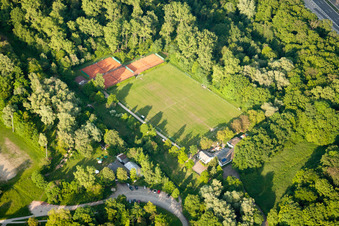 Rüppur, sports field in the district Rüppurr in Karlsruhe in the state Baden-Wuerttemberg, Germany