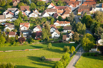 Gerberastraße 4 in the district Stupferich in Karlsruhe in the state Baden-Wuerttemberg, Germany