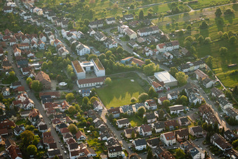 Anne Frank School in the district Busenbach in Waldbronn in the state Baden-Wuerttemberg, Germany