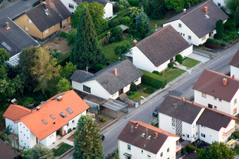 Zeppelinstr in Kandel in the state Rhineland-Palatinate, Germany