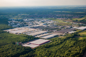 Heidelberg Printing Machines AG in the district Frauenweiler in Wiesloch in the state Baden-Wuerttemberg, Germany