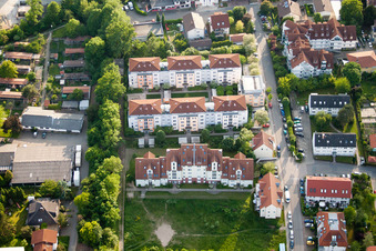 Sofienstr in Wiesloch in the state Baden-Wuerttemberg, Germany