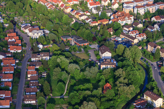 Christ Church from the West in Wiesloch in the state Baden-Wuerttemberg, Germany