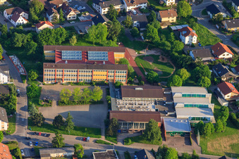Mannaberg School and Cultural Hall in Rauenberg in the state Baden-Wuerttemberg, Germany