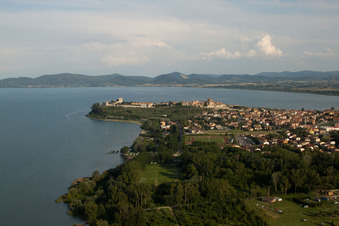 Castiglione del Lago in the state Umbria, Italy
