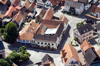 Gasthaus Karpfen in Neupotz in the state Rhineland-Palatinate, Germany