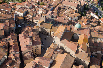 Cortona in the state Arezzo, Italy