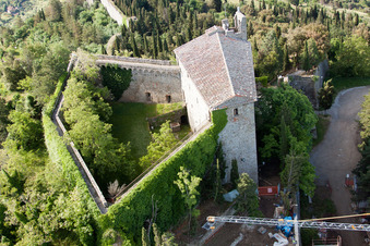 Cortona in the state Arezzo, Italy