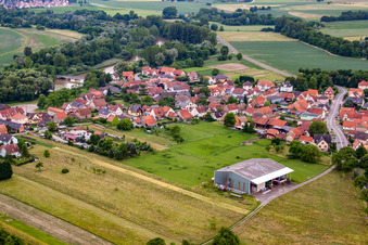Rountzenheim in the state Bas-Rhin, France out of the air