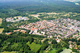 On Kirchenweg in Jockgrim in the state Rhineland-Palatinate, Germany
