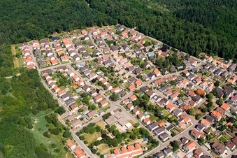 Waldäckerstr in Jockgrim in the state Rhineland-Palatinate, Germany