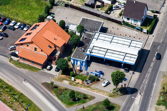 Rheinstraße Aral gas station in Kandel in the state Rhineland-Palatinate, Germany